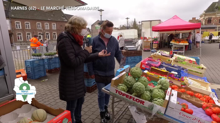 Merci pour l'accueil: Le Marché de Harnes