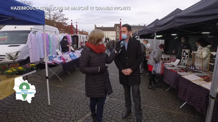 Merci pour l'accueil: Hazebrouck le marché du lundi