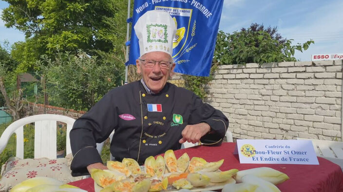 On a rencontré Michel Théret, certainement le plus grand spécialiste de l'endive... et du chicon.