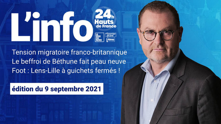 Le JT des Hauts-de-France du 9 septembre 2021