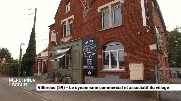 Merci pour l'accueil: Villereau, dynamisme commercial et sportif