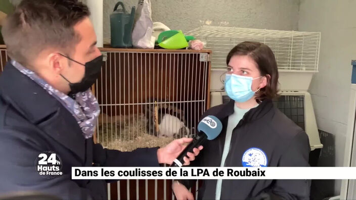 Noham dans les coulisses de la LPA de Roubaix