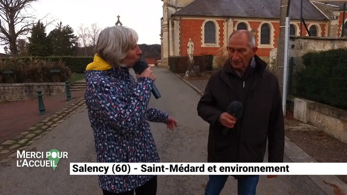 Merci pour l'accueil: Salency (60) Saint-Médart et environnement