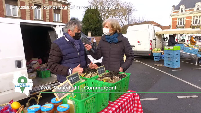 Merci pour l'accueil : Le marché de La Bassée