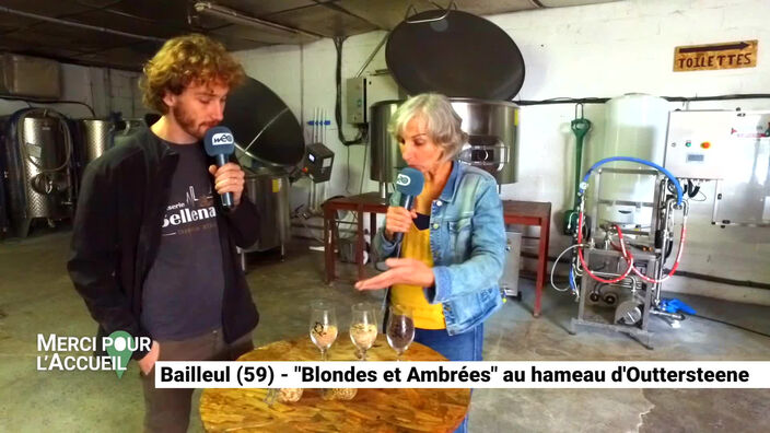 Merci pour l'accueil: Bailleul, "Blonde et Ambrée" à Outtersteene