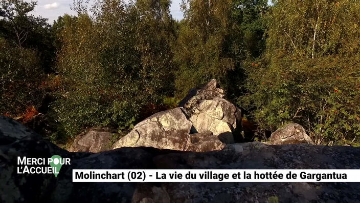 Merci pour l'accueil: Molinchart, la vie du village et la hottée de Gargantua