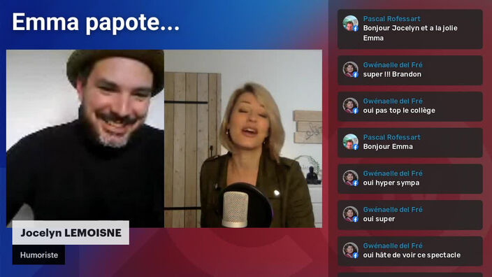 Emma papote... avec Jocelyn LEMOISNE, humoriste