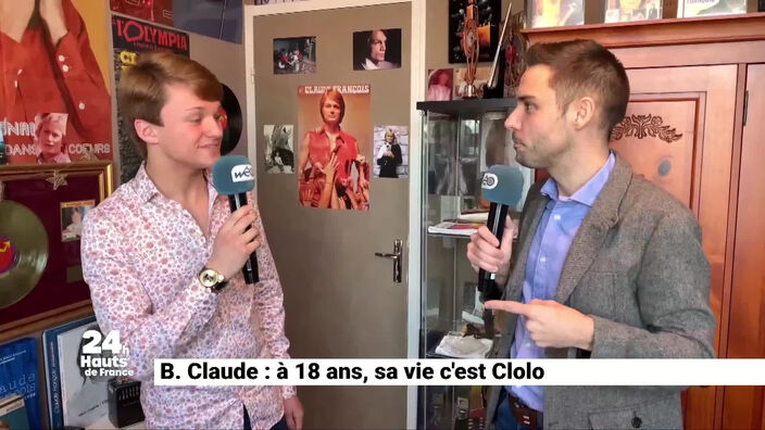 Noham rencontre un fan de Cloclo !