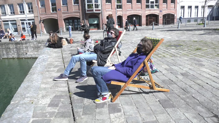 Les Lillois sous le soleil malgré le Covid 