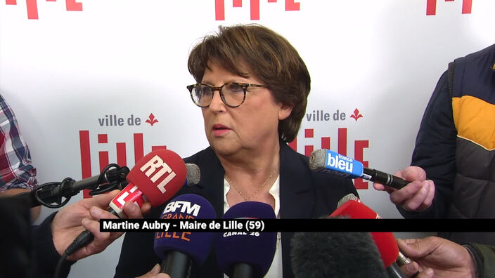 Martine Aubry réagit au décès de Bernard Tapie