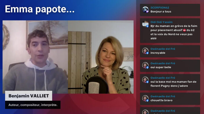 Emma papote... avec Benjamin VALLIET, auteur compositeur interprète