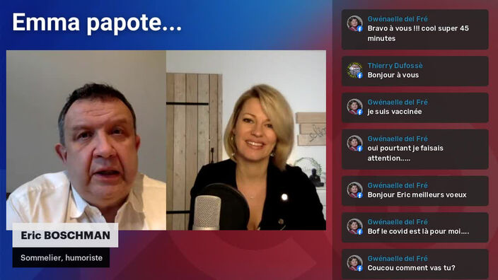 Emma papote... avec Eric BOSCHMAN, sommelier et humoriste.