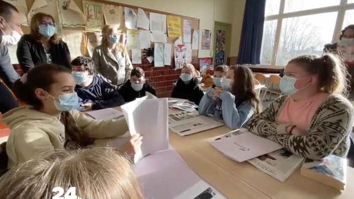 Des collégiens cambrésiens invités à l’Elysée