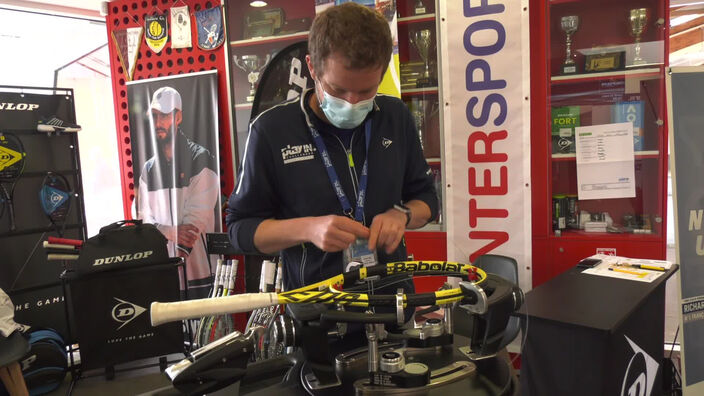 Les coulisses d'un tournoi de tennis