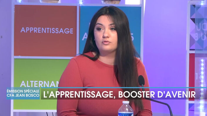 Sarah Da Silva, apprentie du Centre de Formation Don Bosco à Bailleul, raconte son expérience 