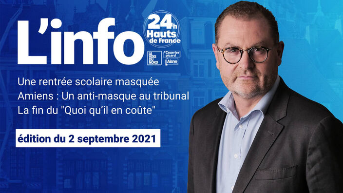 Le JT des Hauts-de-France du 2 septembre 2021