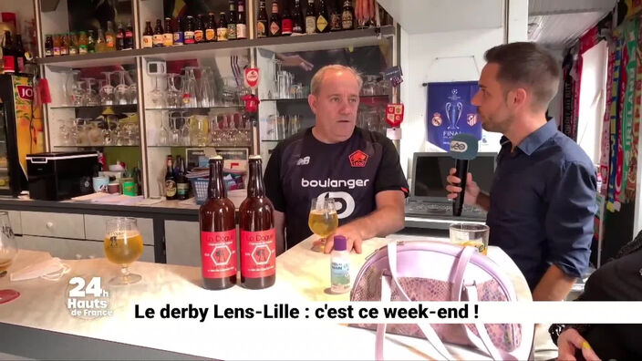 Derby : Noham est avec des supporters du LOSC