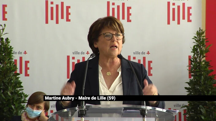 Martine Aubry à propos d'Eric Zemmour : "il n'est que le symptôme du délitement de la société"