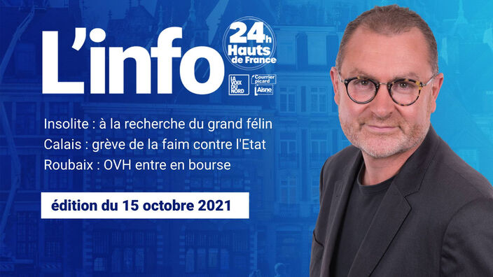 Le JT des Hauts-de-France du 15 octobre 2021