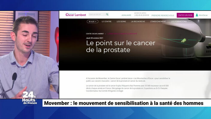 Movember : sensibiliser sur le cancer des hommes