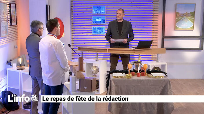 Le repas de Noël de la rédaction !