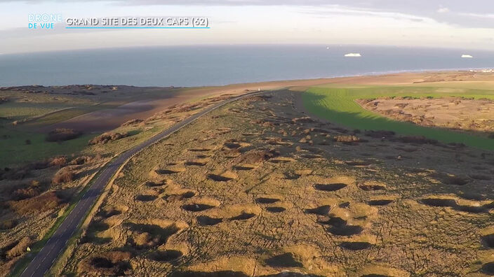 Drone de vue : le grand site des 2 caps