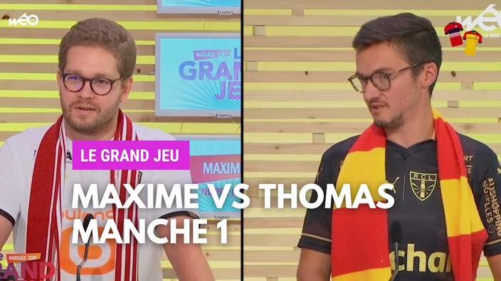 Le Grand Jeu avec Maxime et Thomas : manche 1