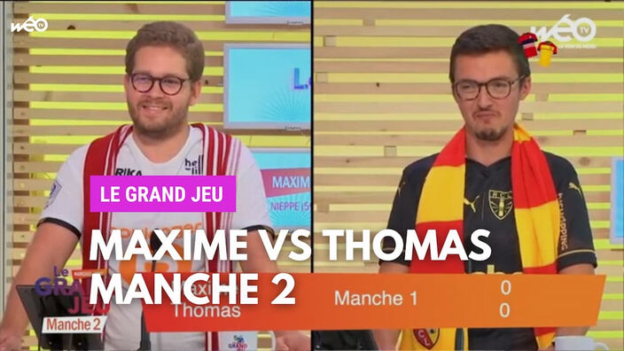 Le Grand Jeu avec Maxime et Thomas : manche 2