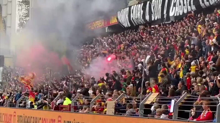 À Bollaert : l'entraînement du RC Lens devant 5000 supporters !