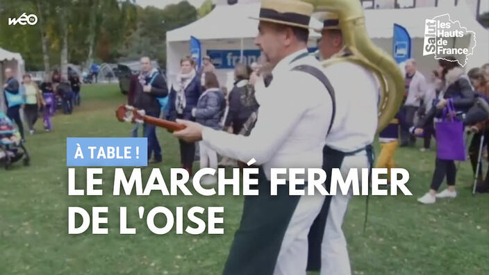 A table : le marché fermier de l'Oise