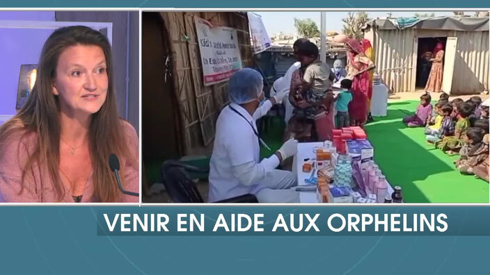 Sylvie et Emmanuelle viennent en aide aux orphelins