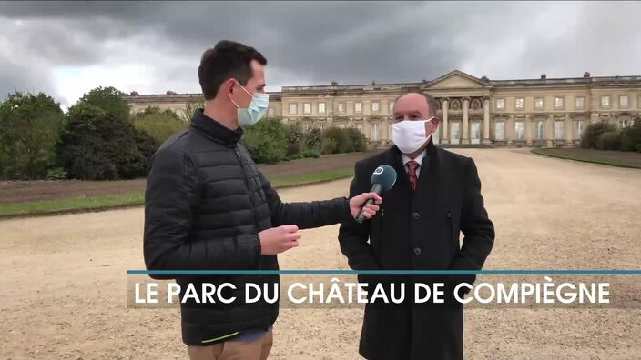 Bicentenaire de la mort de Napoléon : dans le parc du château de Compiègne