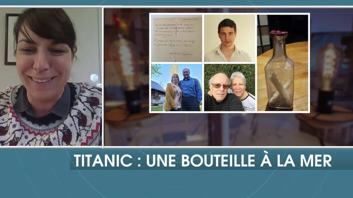 Titanic : une bouteille à la mer