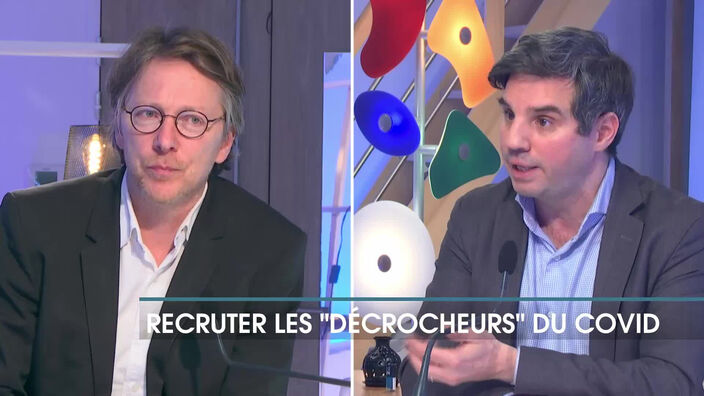 La chronique éco : recruter les "décrocheurs" du COVID