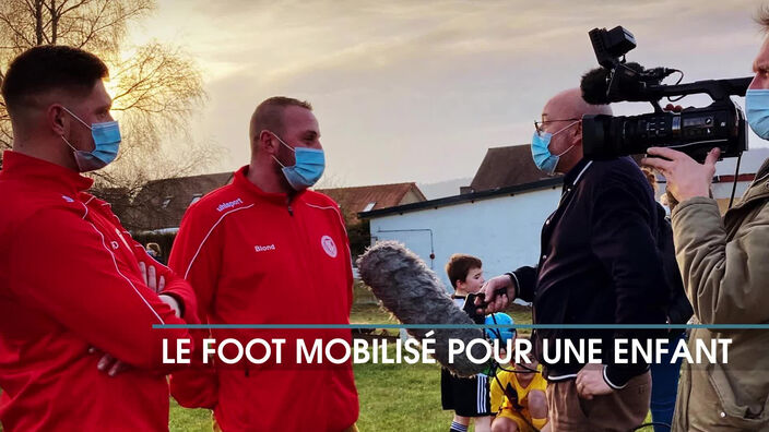 Un village et son club de foot se mobilisent pour une enfant polyhandicapée