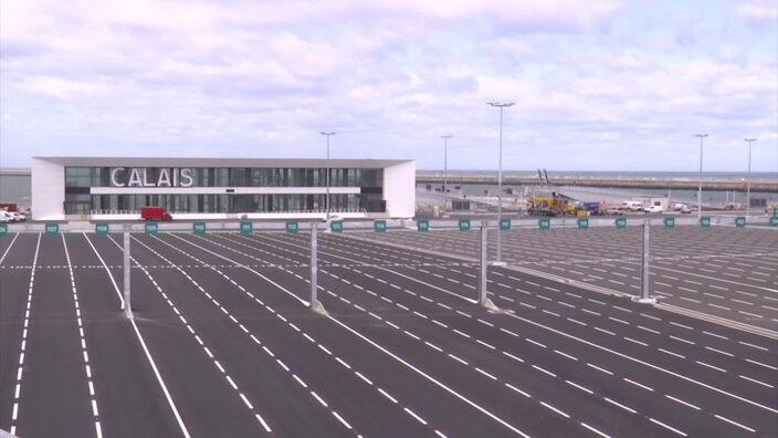 Le nouveau port de Calais presque terminé