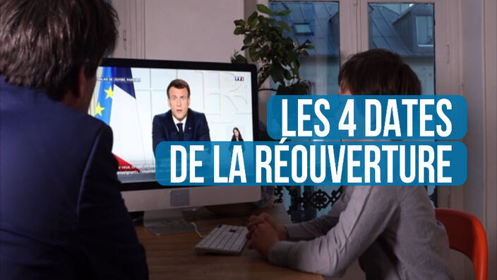 Les 4 dates du déconfinement