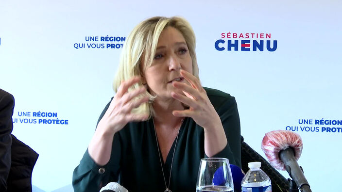 Marine Le Pen sur la Présidentielle 2022 : "Pour la première fois, les sondages m'accordent une victoire plausible"