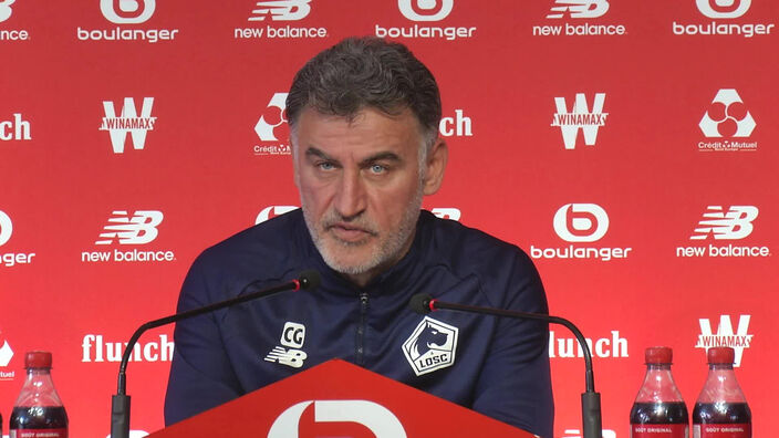 Christophe Galtier : "Se focaliser sur le titre, ce n'est pas mon objectif"