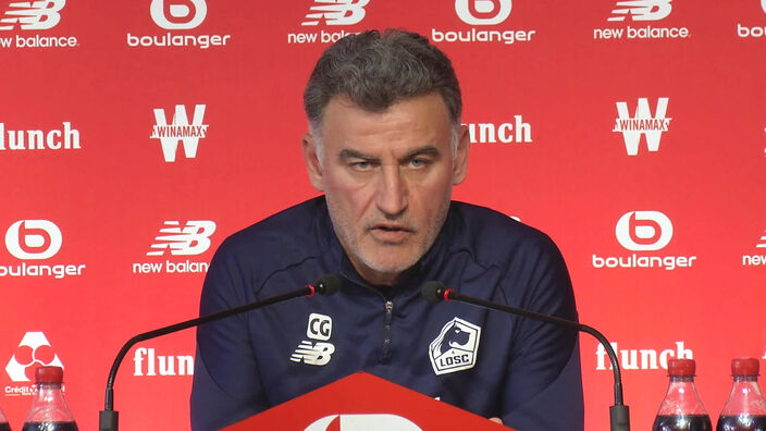 Christophe Galtier : "Je n'ai pas parlé avec monsieur Aulas"