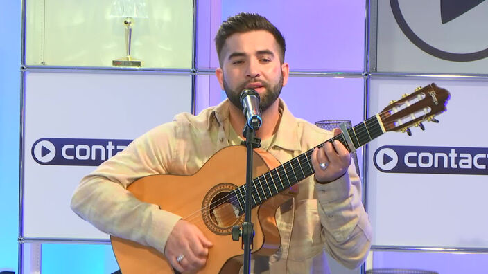 Kendji Girac chante « Evidemment » en live sur Wéo