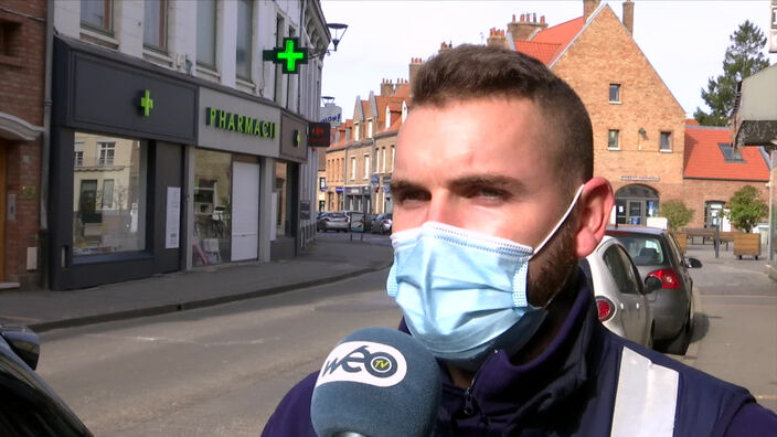 Bergues : réactions des habitants après l'annonce du confinement le week-end