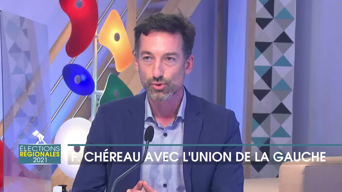 Elections régionales 2021 : Frédéric Chéreau avec l'union de la gauche