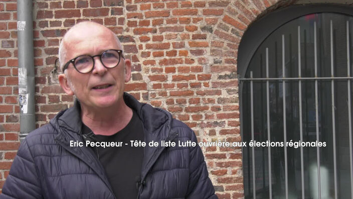 Régionales : Eric Pecqueur, tête de liste Lutte Ouvrière dans les Hauts-de-France, veut faire entendre les "intérêts vitaux" des travailleurs