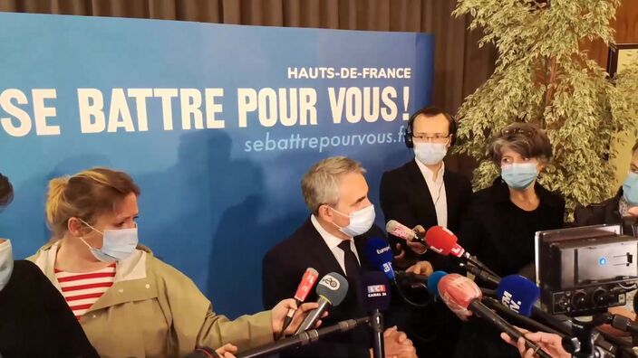 Xavier Bertrand lance sa campagne pour les élections régionales des Hauts-de-France
