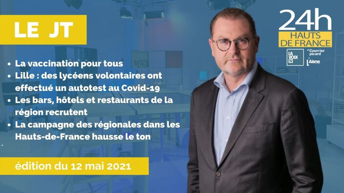 Le JT des Hauts-de-France du 12 mai 2021