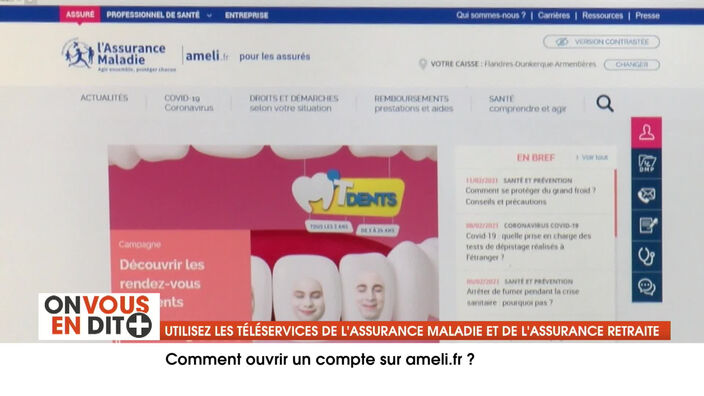 On vous en dit + sur les téléservices de l'assurance maladie et de l'assurance retraite