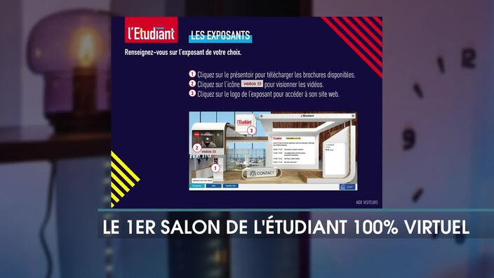 Le premier Salon de l'étudiant 100% virtuel