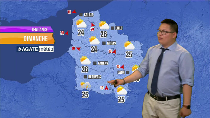 La météo des Hauts-de-France du 14 août