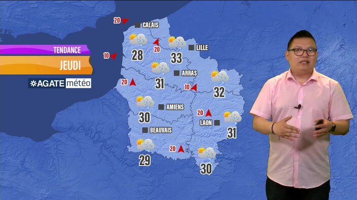 La météo des Hauts-de-France du 10 août